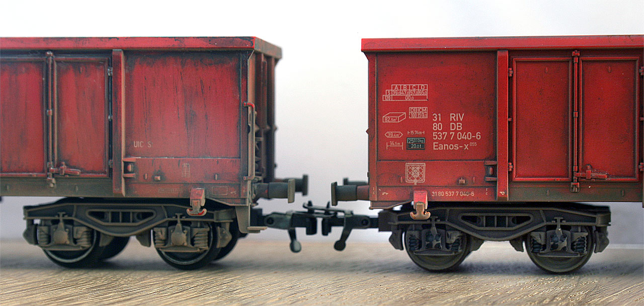 A model train