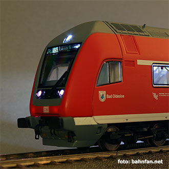 A model train