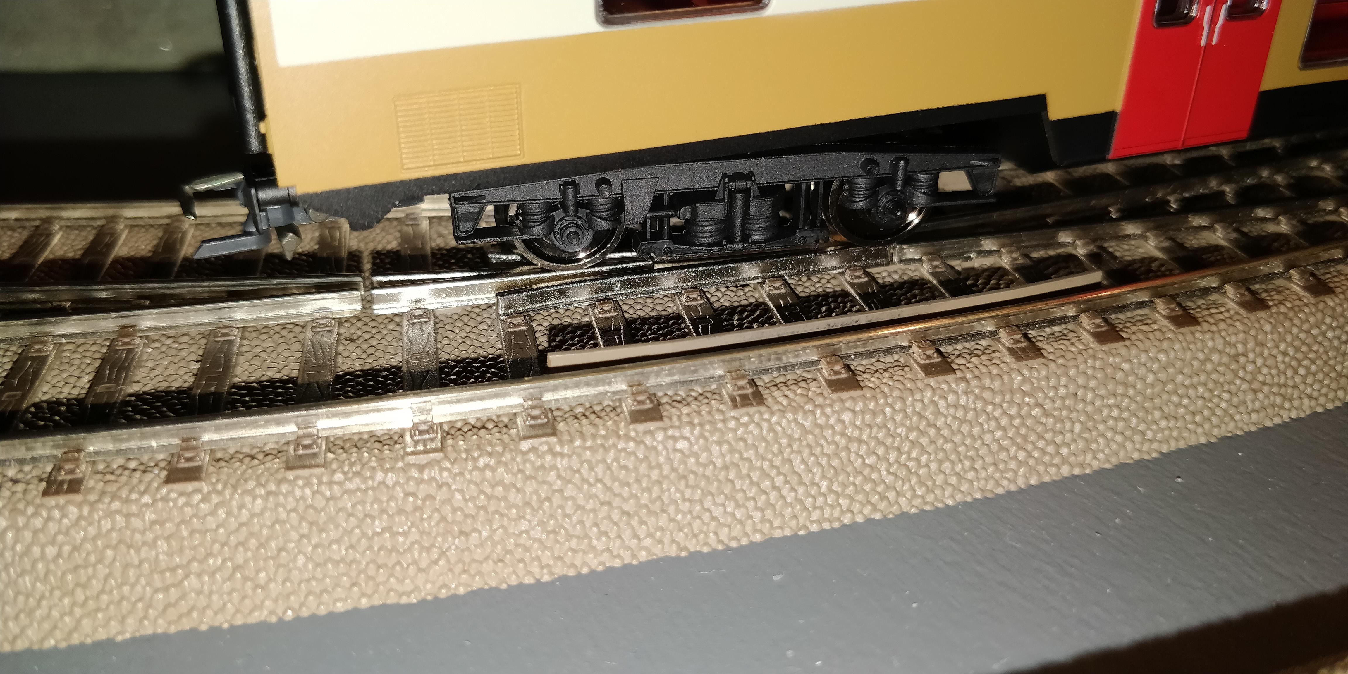 A model train