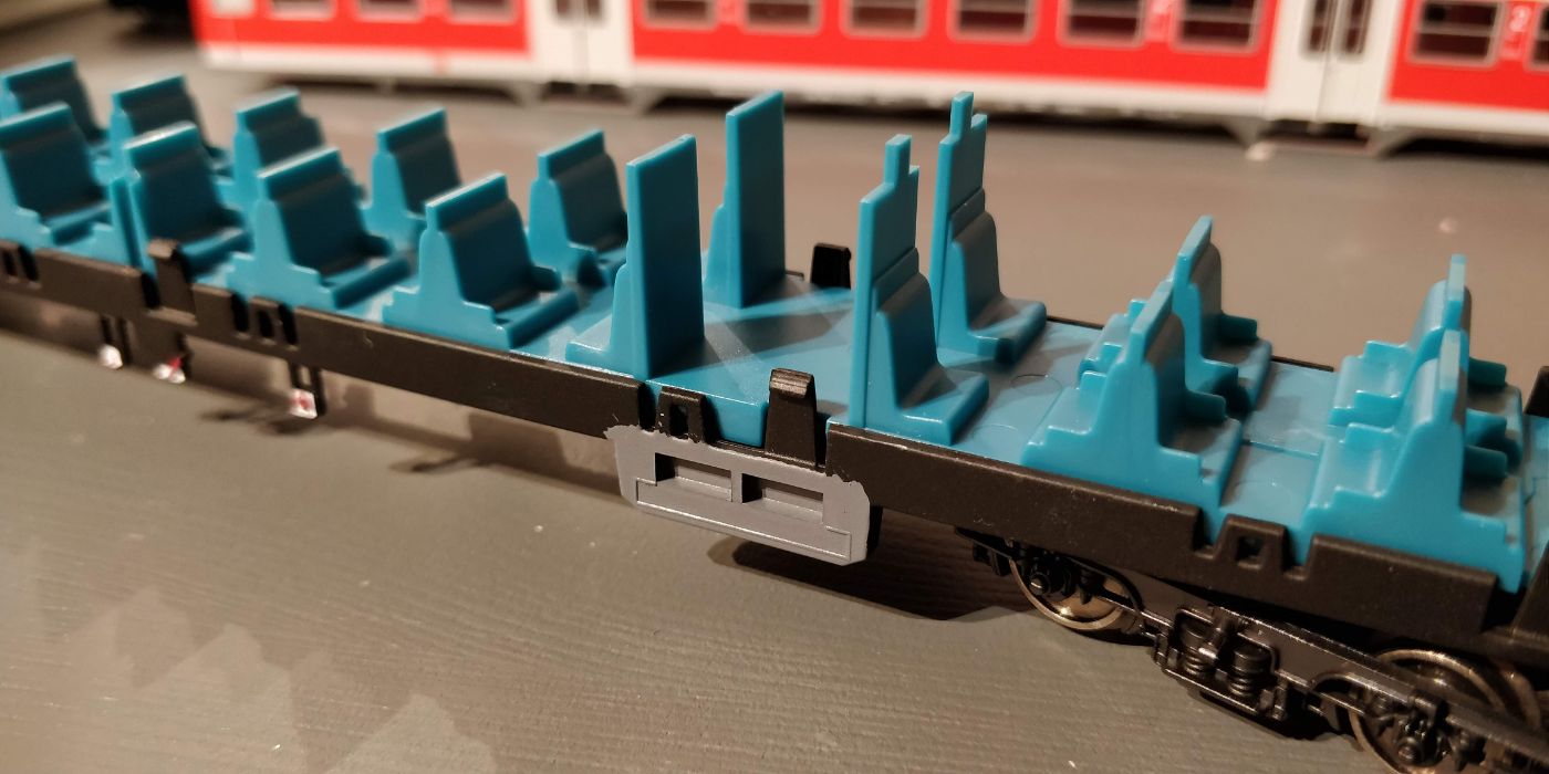 A model train