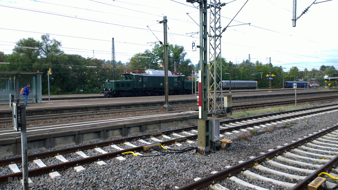 A model train