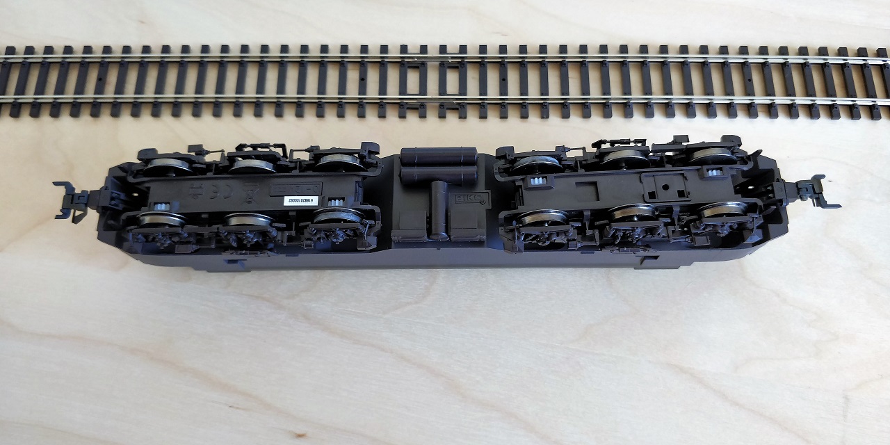 A model train