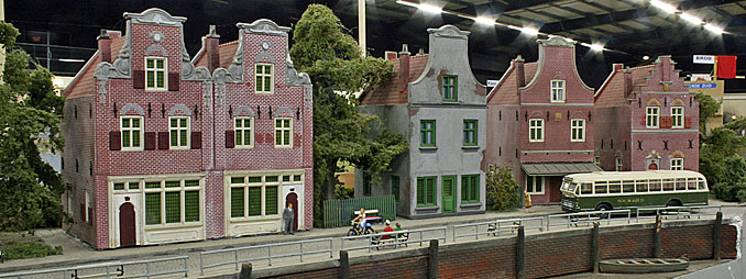 A model train
