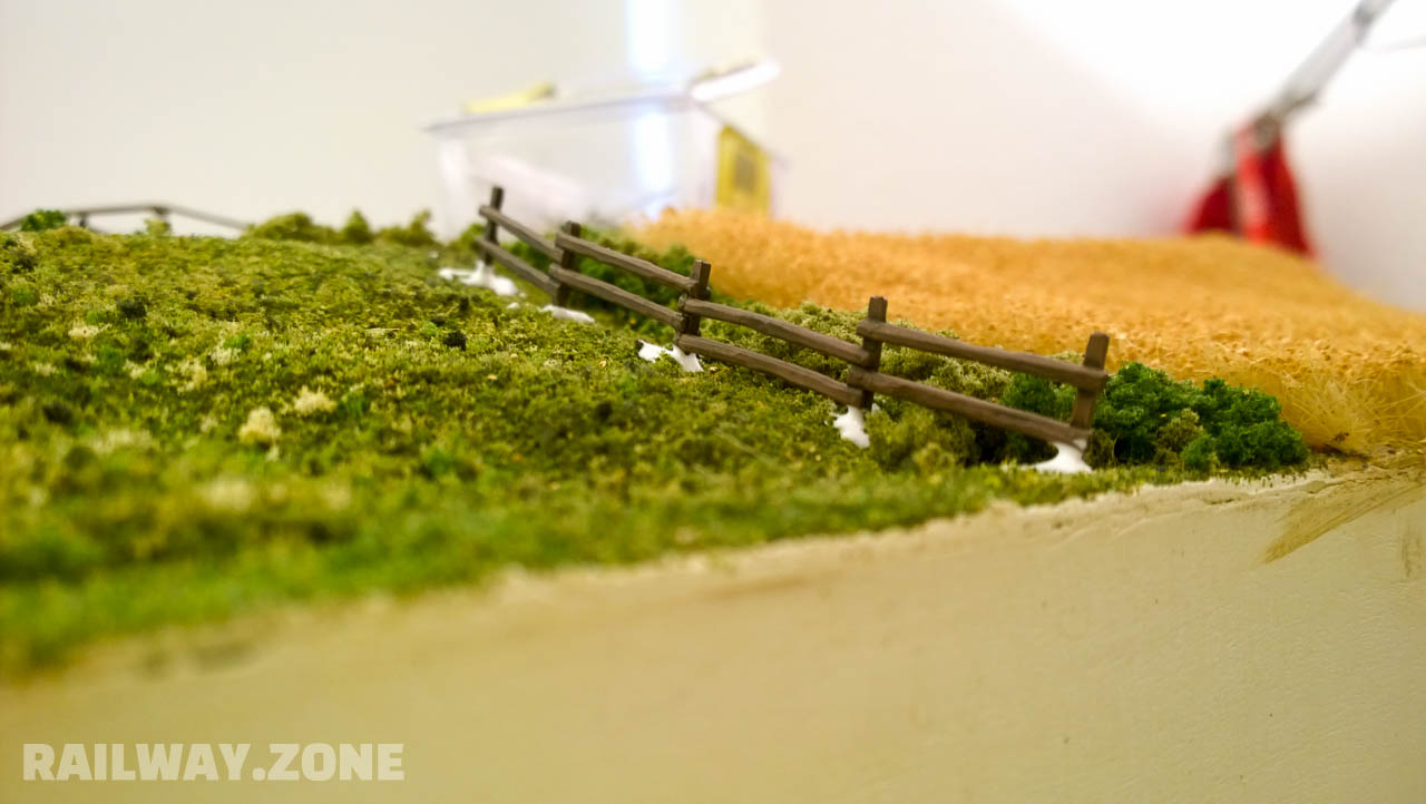 A model train