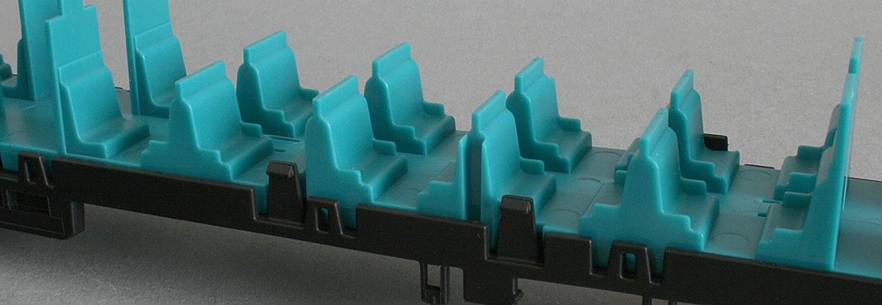 A model train