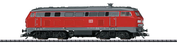 A model train