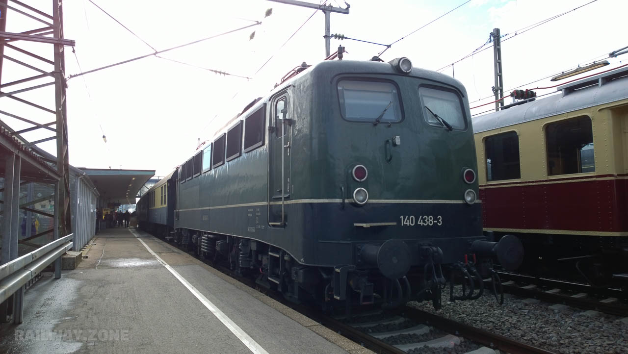 A model train