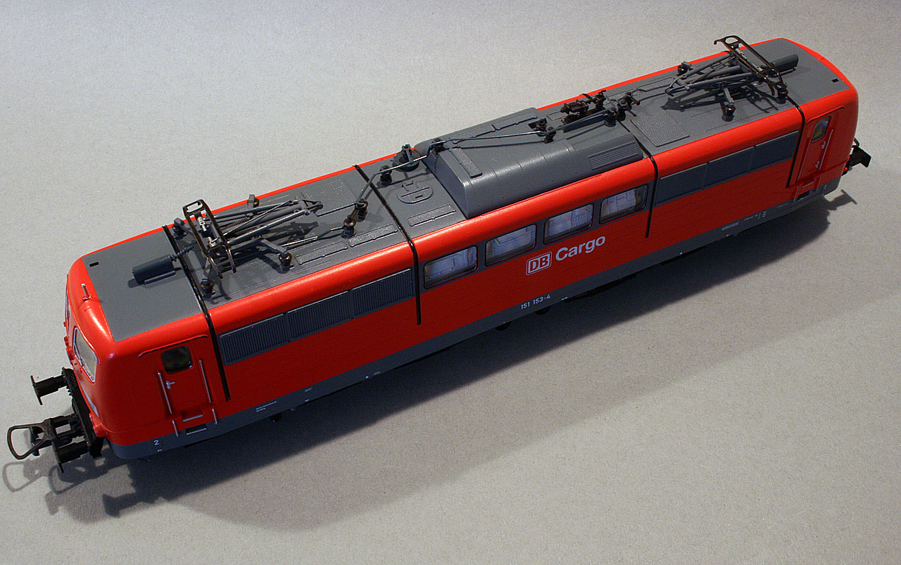 A model train