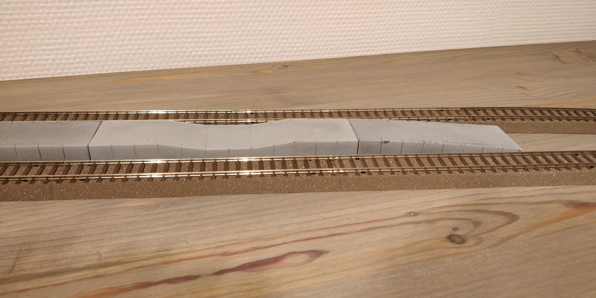 A model train