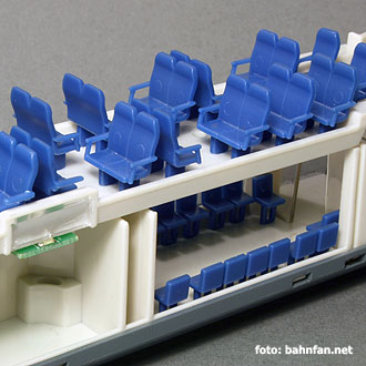 A model train