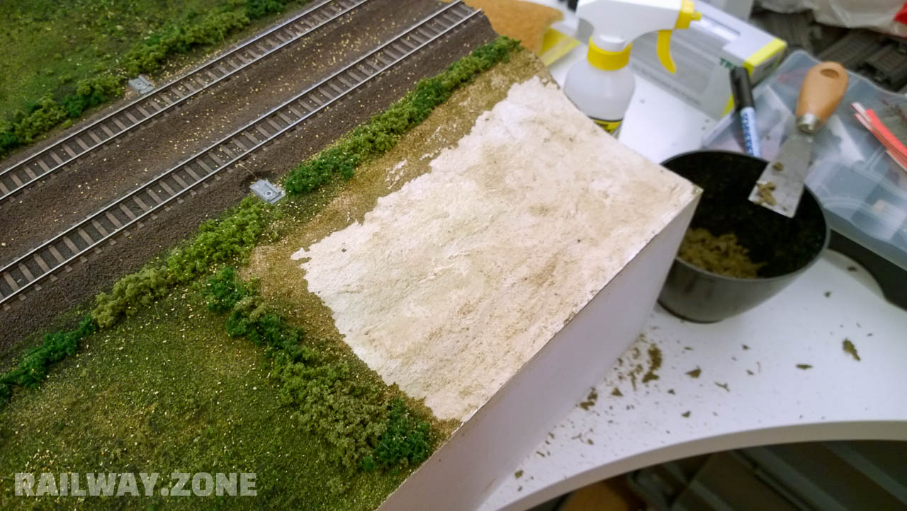 A model train