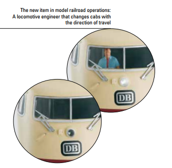 A model train