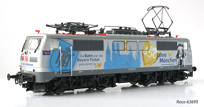 A model train