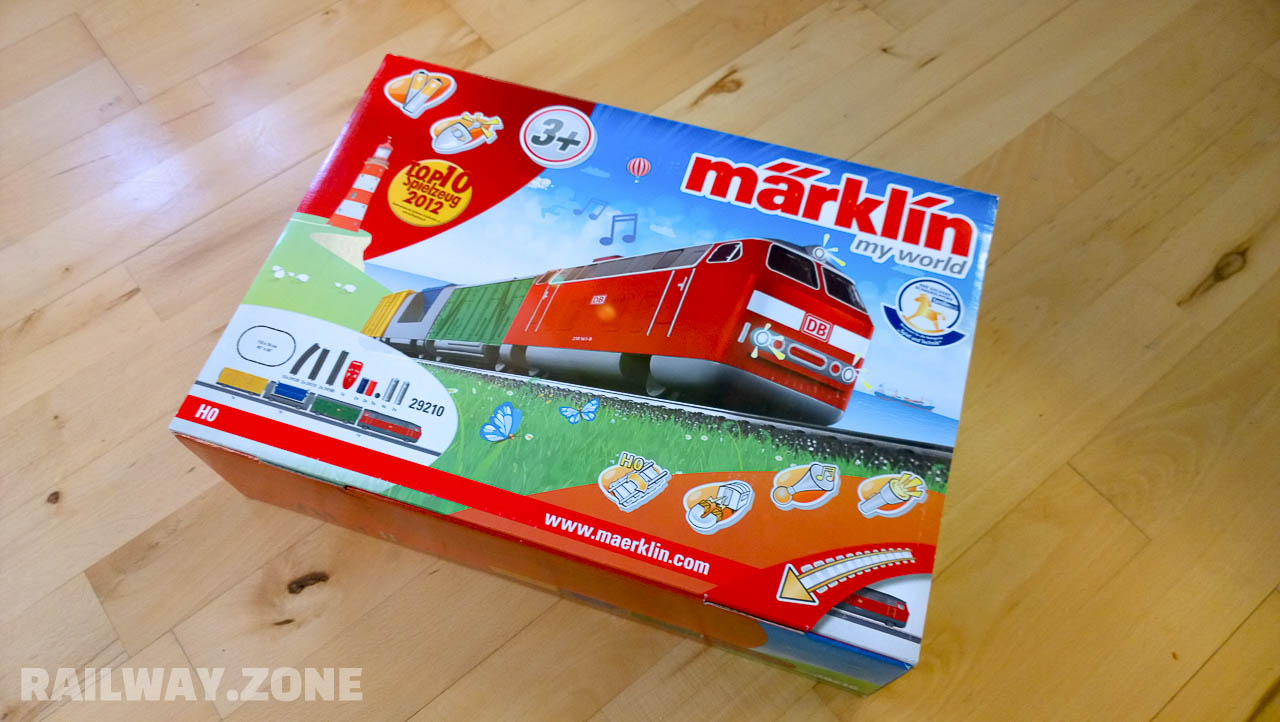 A model train