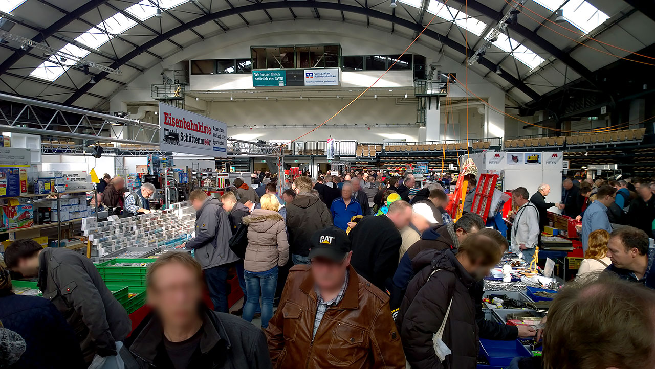 A model train