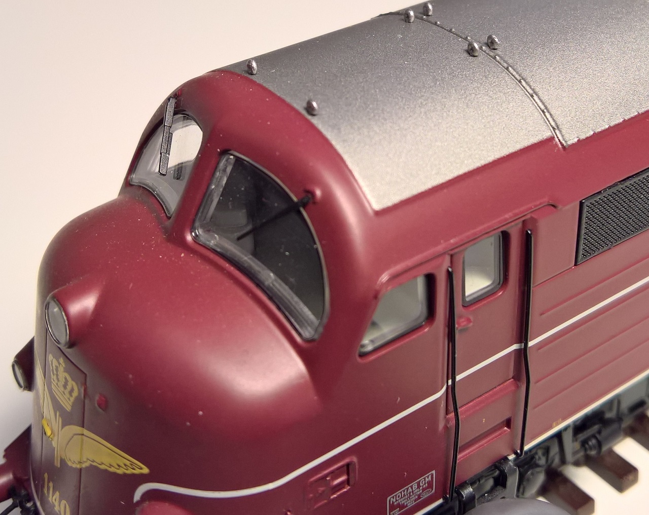A model train