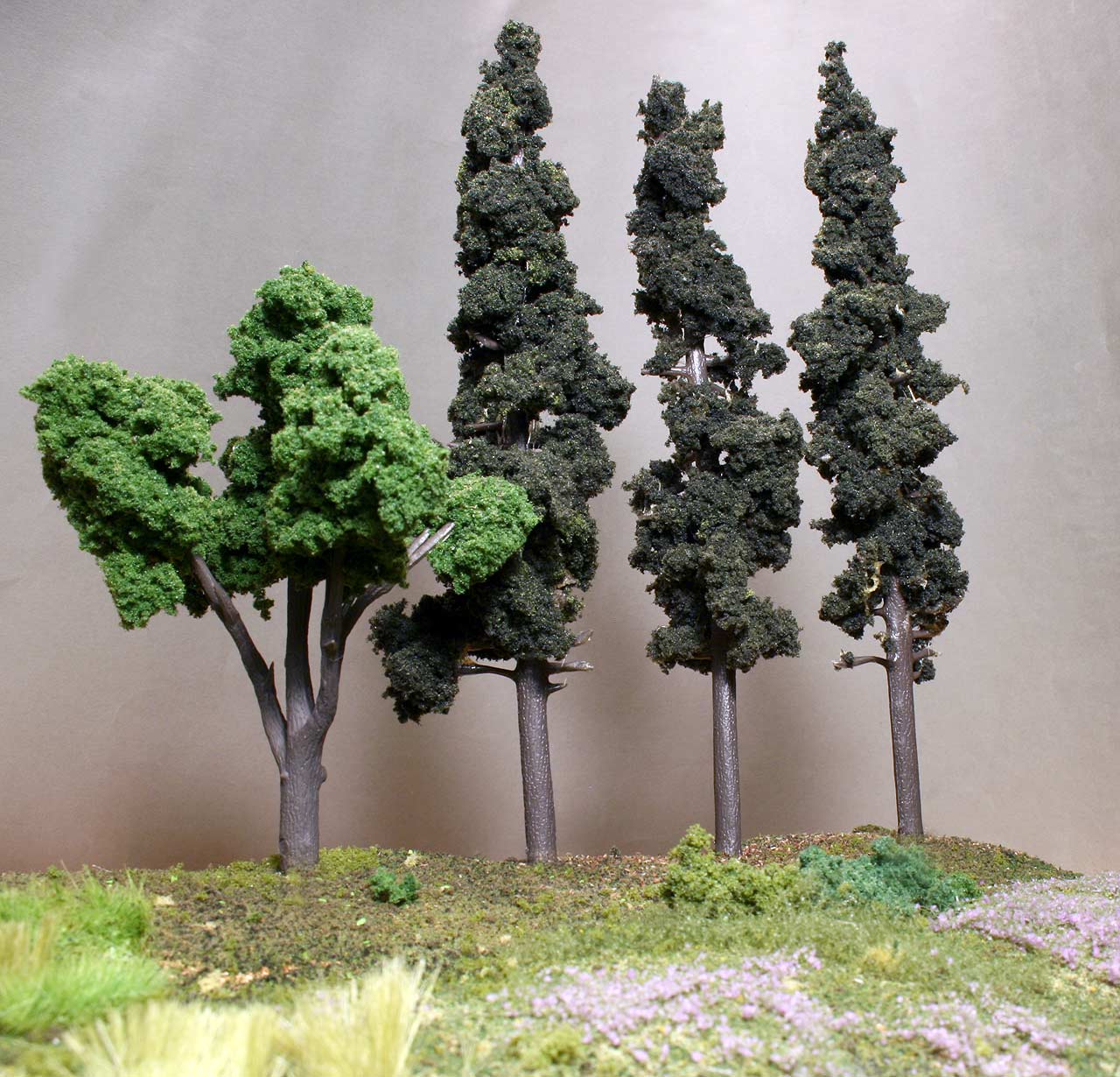 A model train