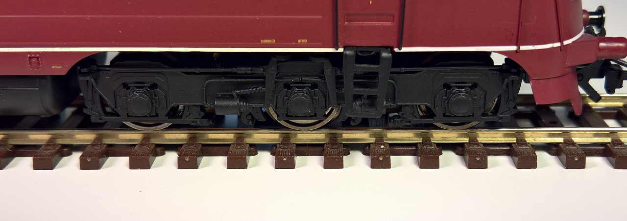 A model train