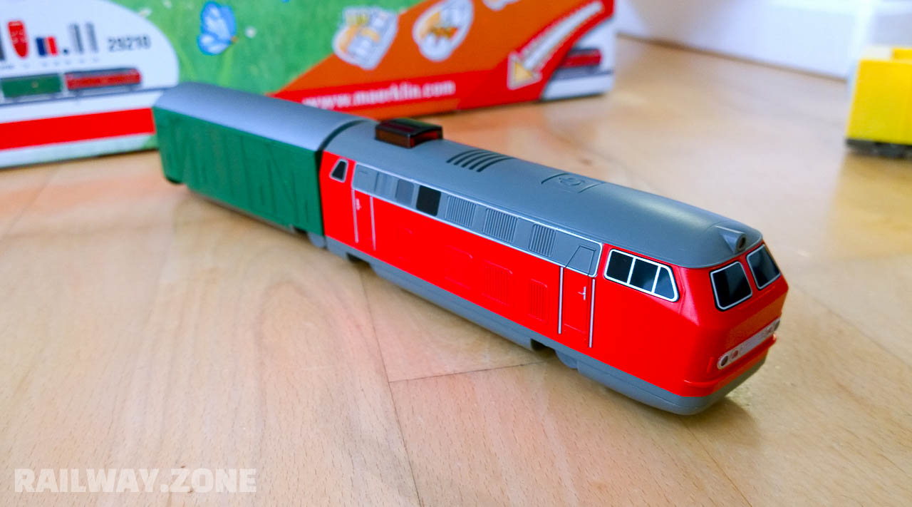 A model train