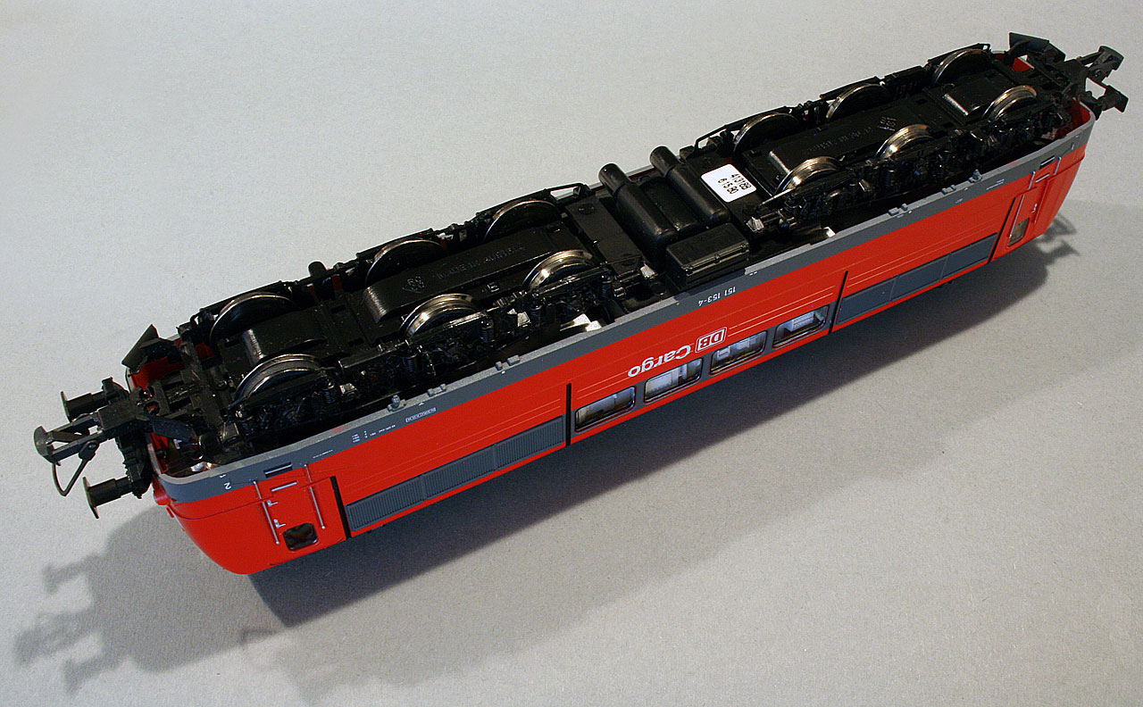 A model train