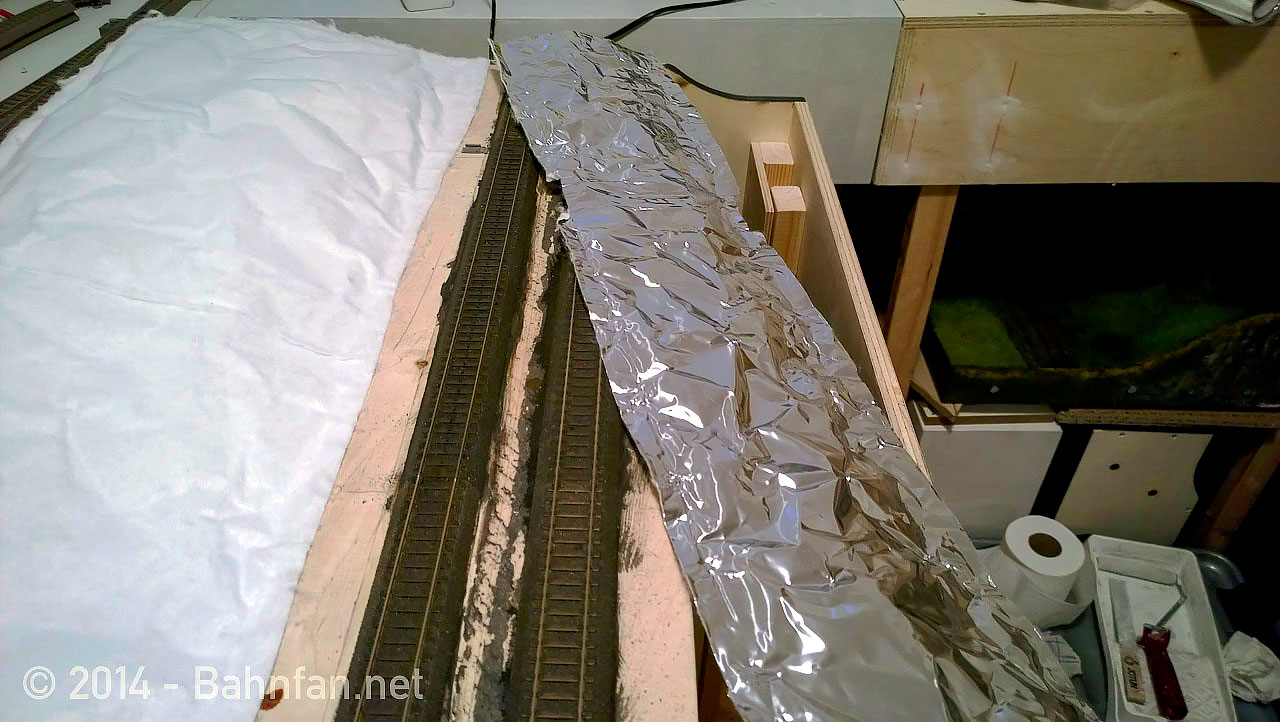 A model train