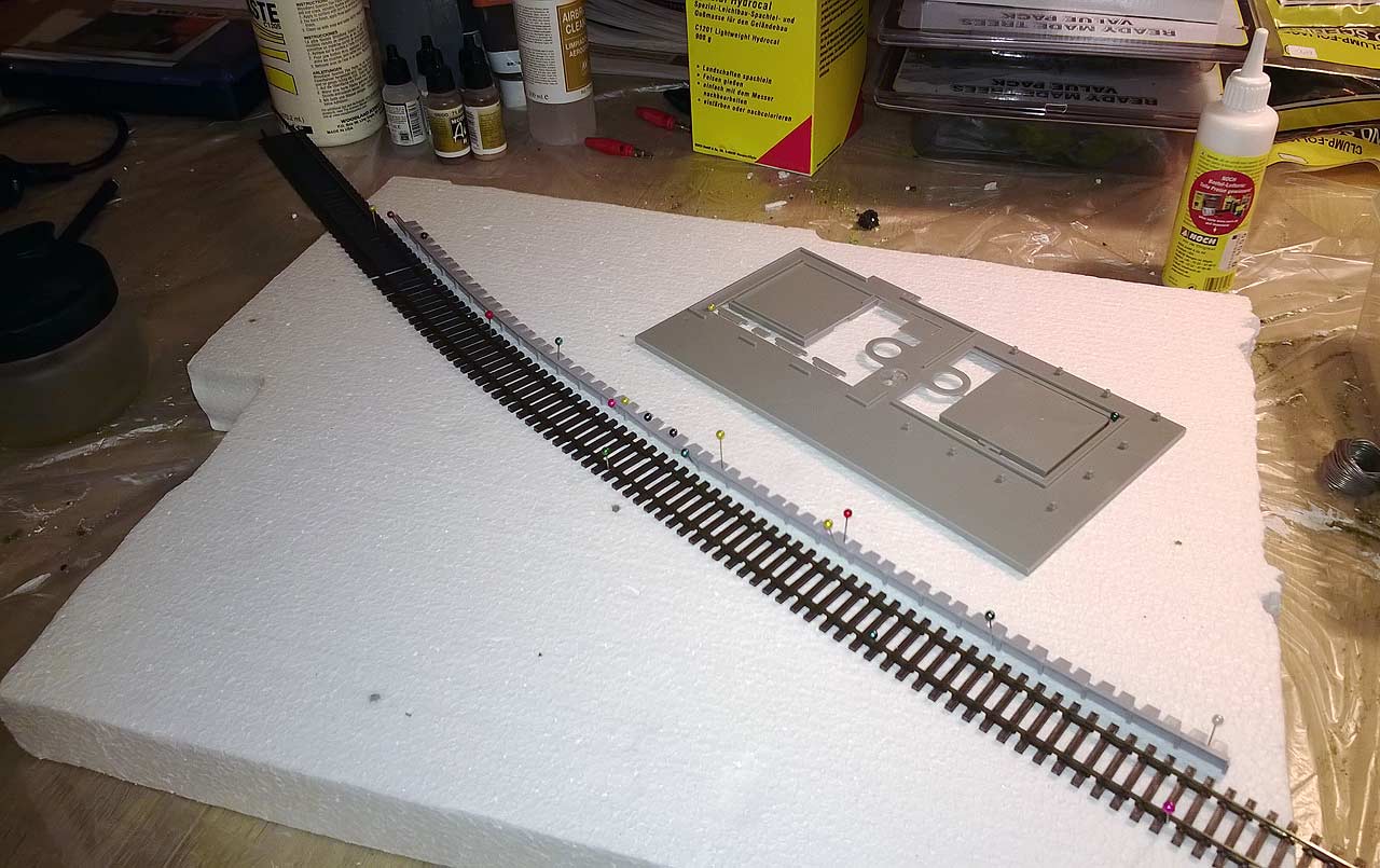 A model train