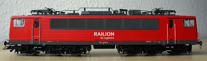 A model train