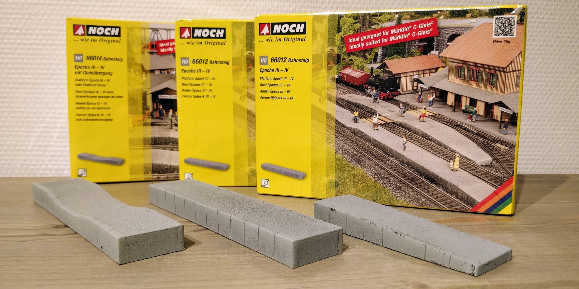 A model train